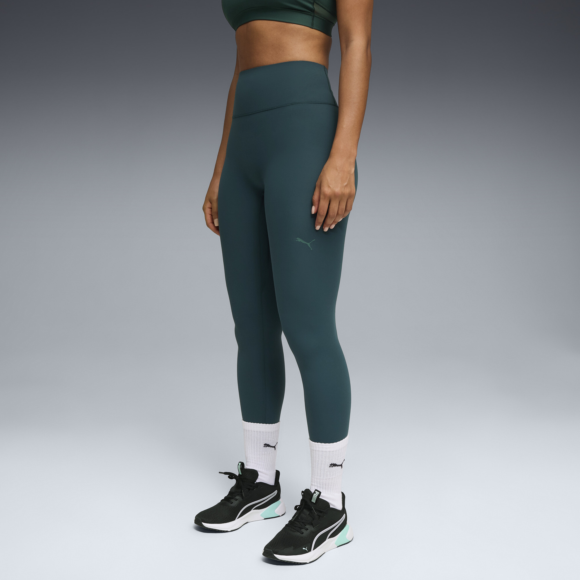 Puma Shapeluxe Tight Women In Green