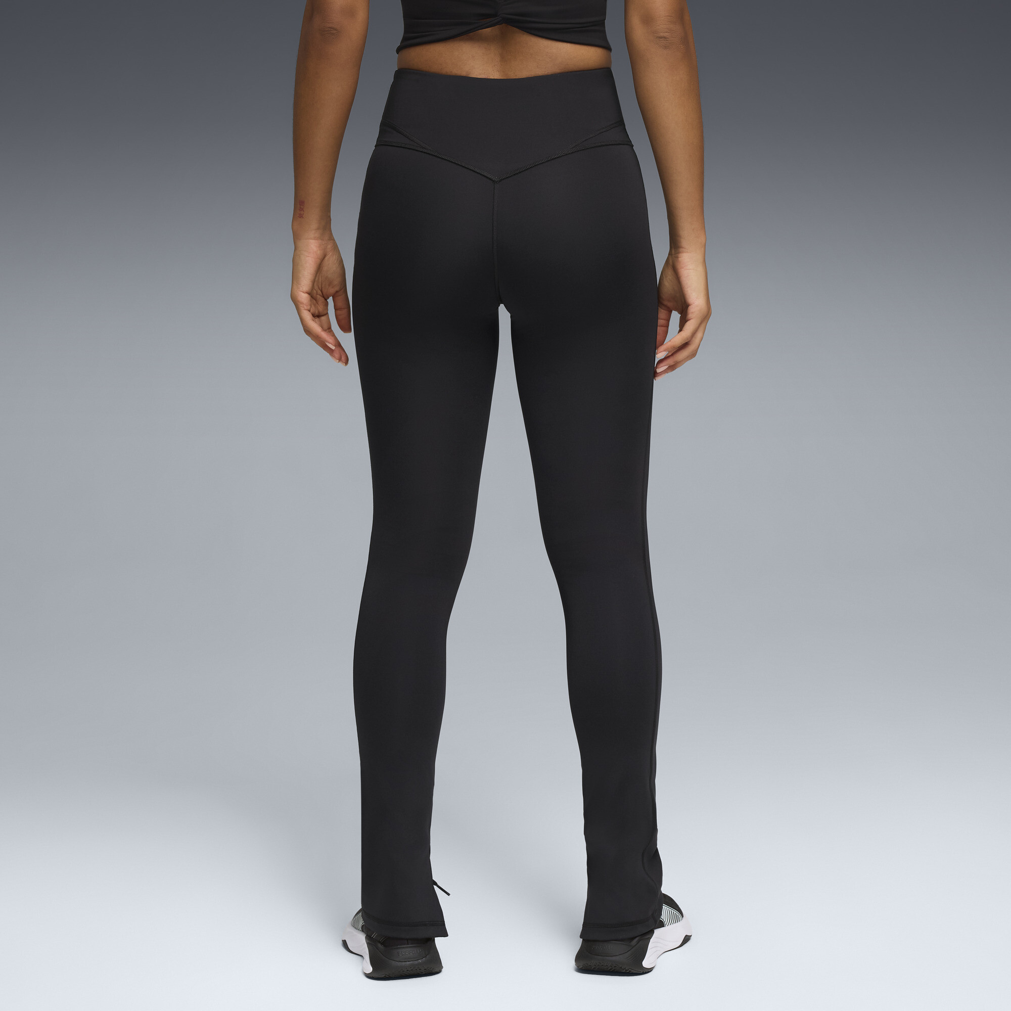 PUMA SHAPE tight met splitjes voor Dames, Zwart, Maat L thumbnail 3