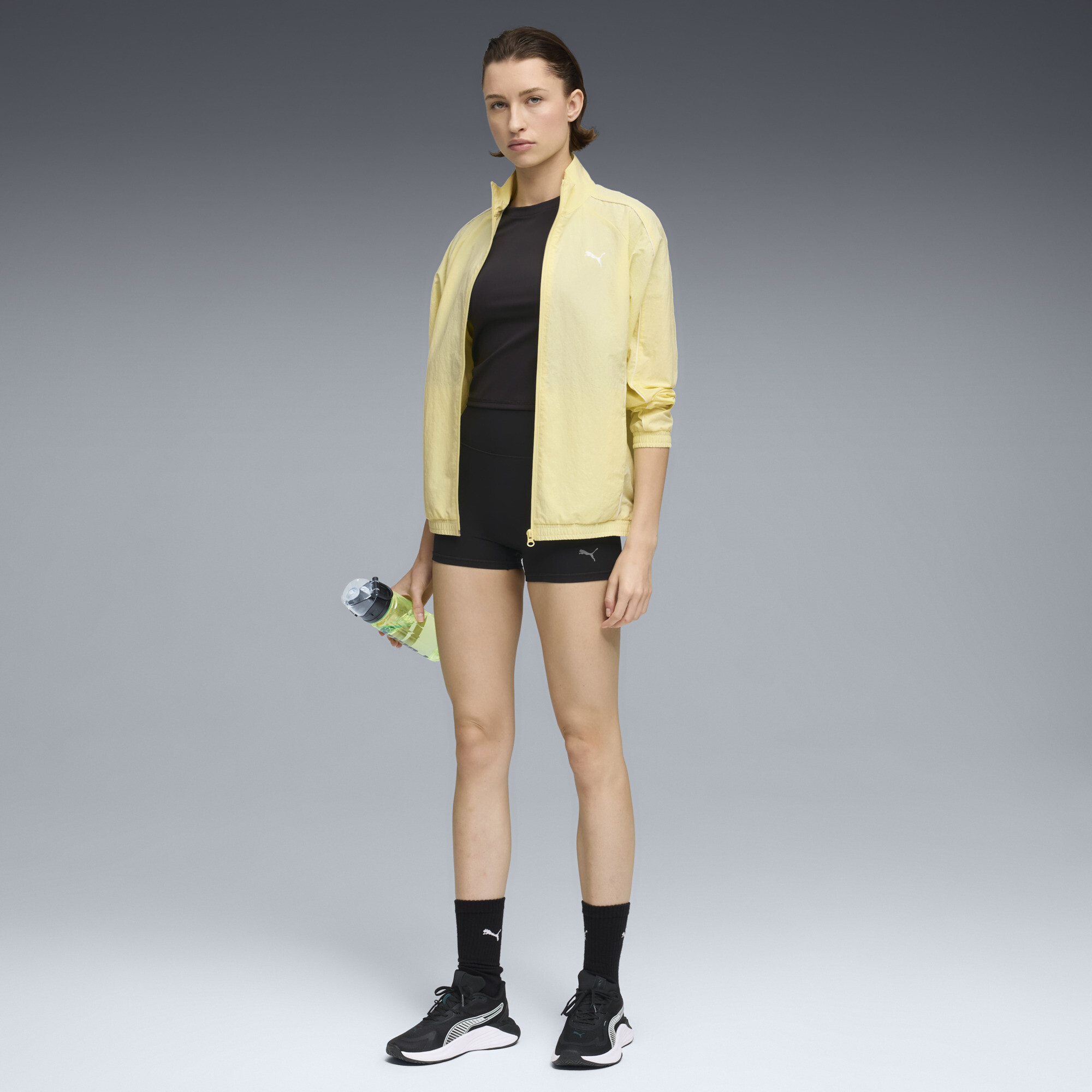 PUMA SHAPE Baby T-shirt voor Dames, Zwart, Maat XL thumbnail 4