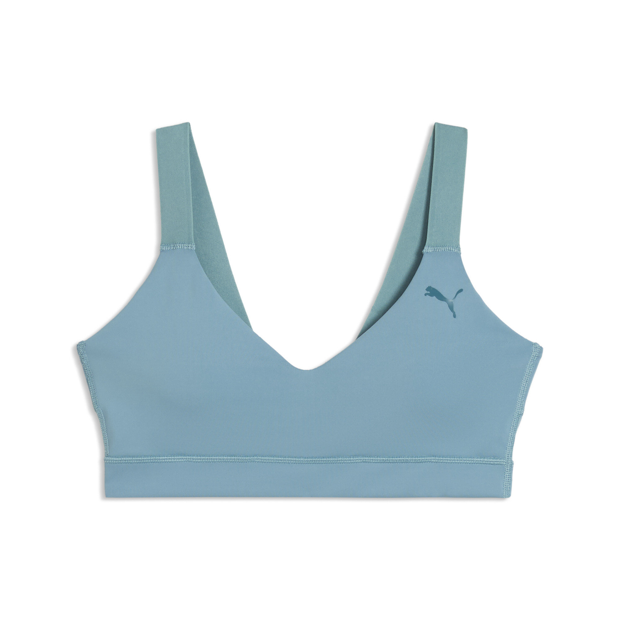 PUMA SHAPE trainingsbeha voor Dames, Blauw, Maat XL thumbnail 3
