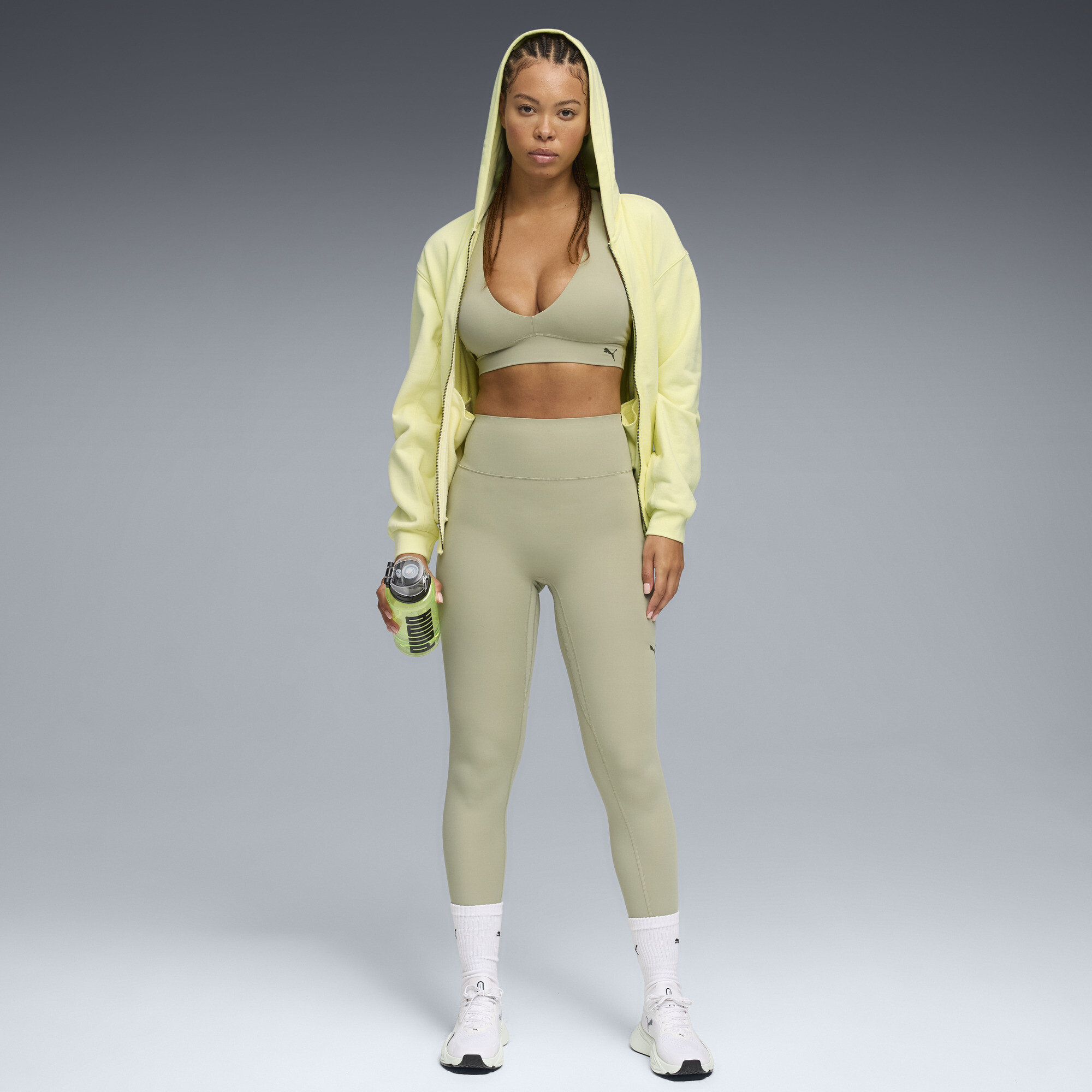 PUMA SHAPELUXE beha met diepe halslijn voor Dames, Maat L thumbnail 4