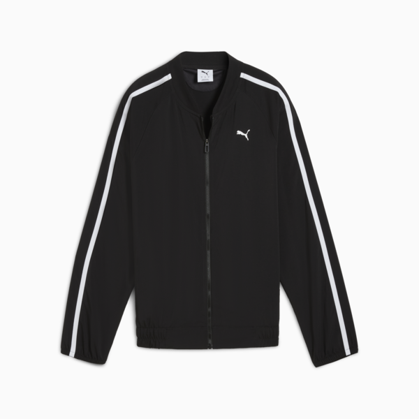 Campera Floral Ribbon para mujer, PUMA Black, large-ARG