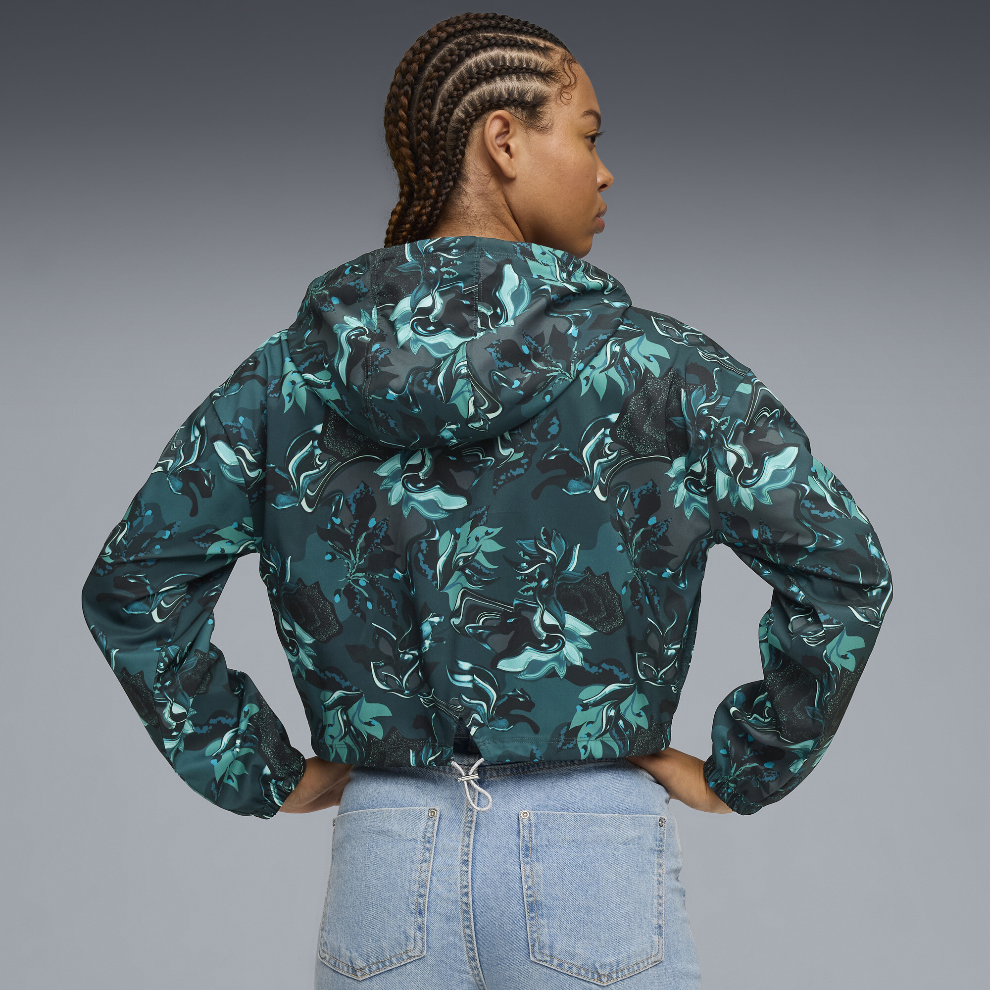 PUMA Groen TERRAINS geweven jack voor Dames, Maat XXS thumbnail 5