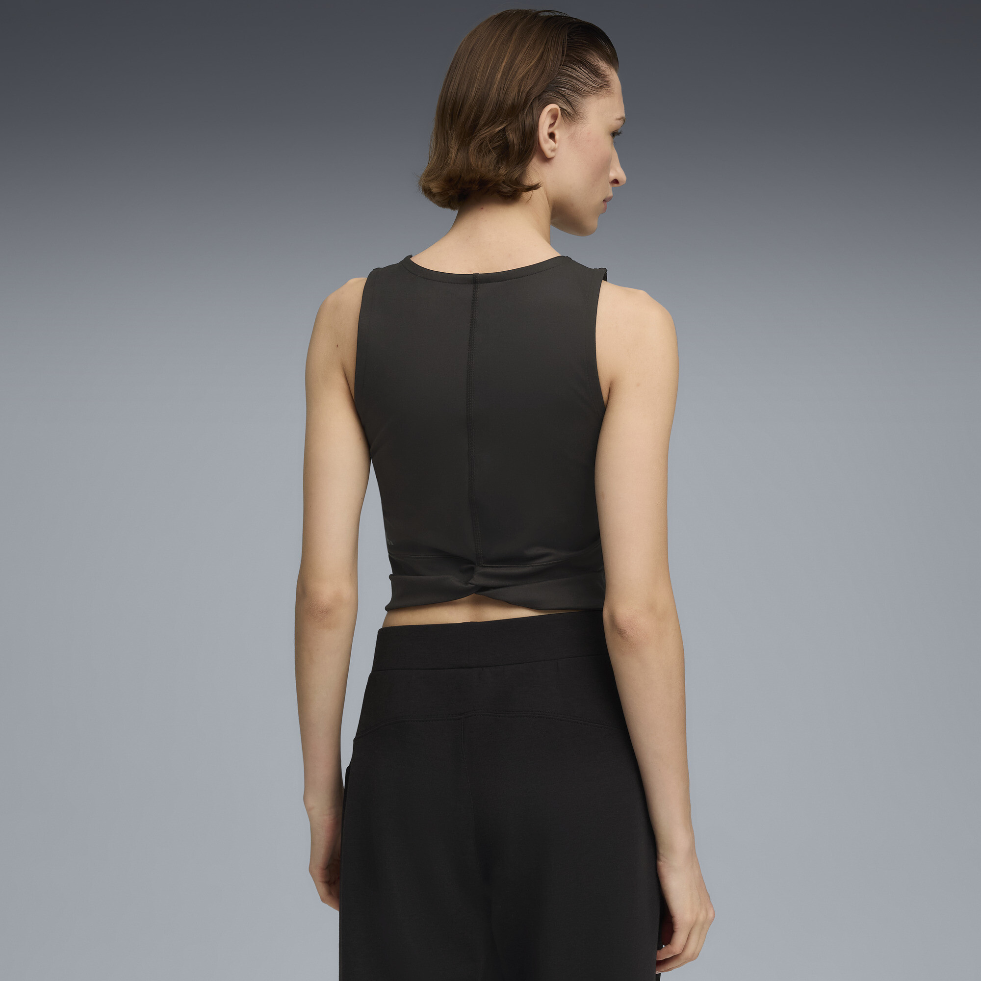 PUMA CLOUDSPUN Twist tanktop voor Dames, Zwart, Maat L thumbnail 5