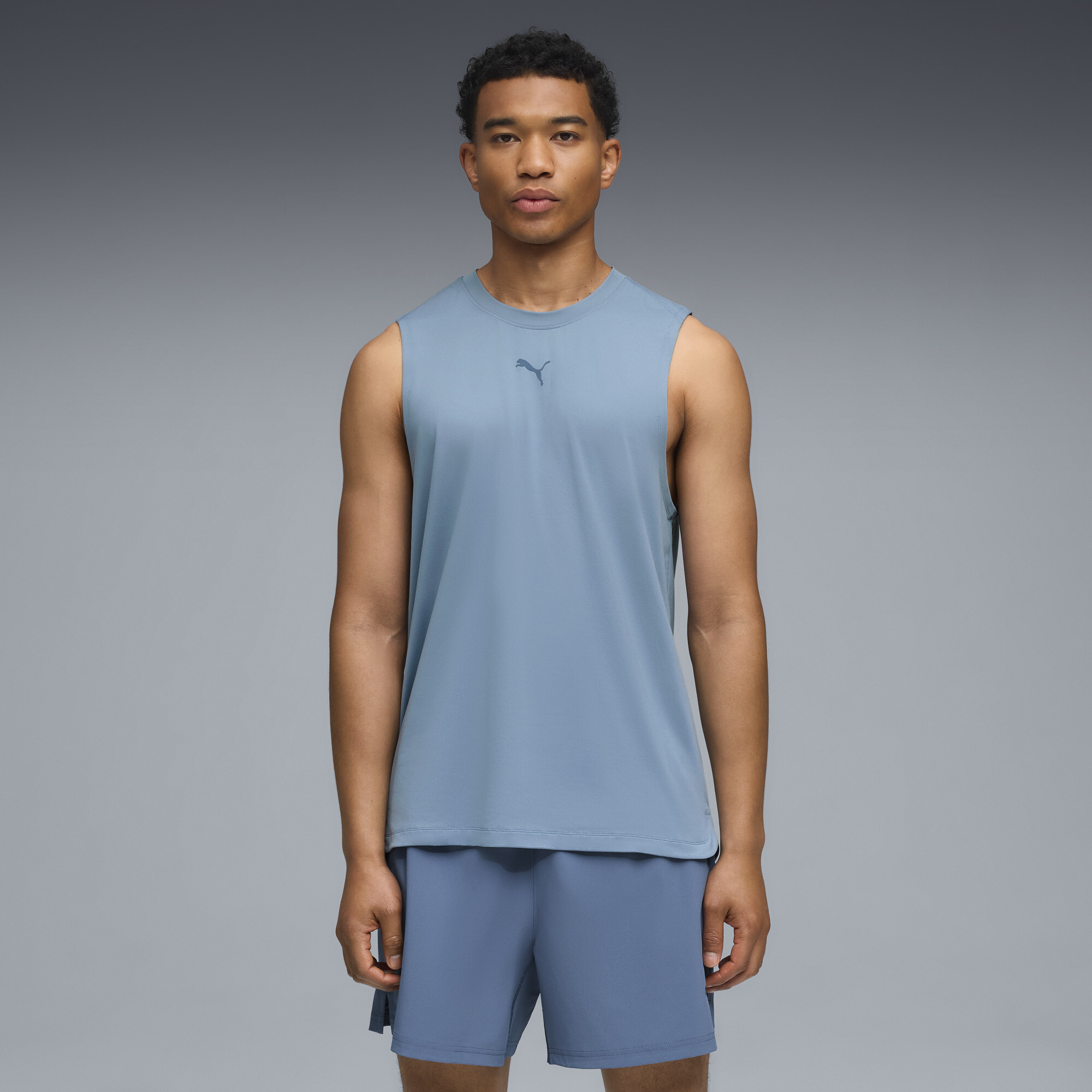 Puma Cloudspun Tank Top Men In Blue
