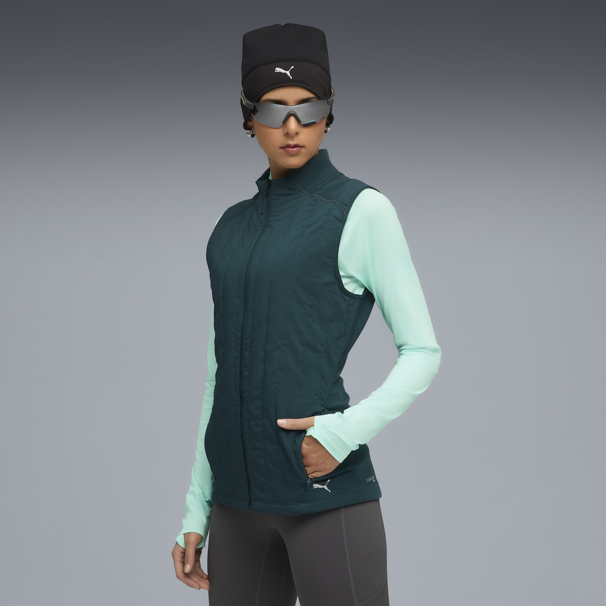 Puma Everyday Running Women's Running Vest In Green