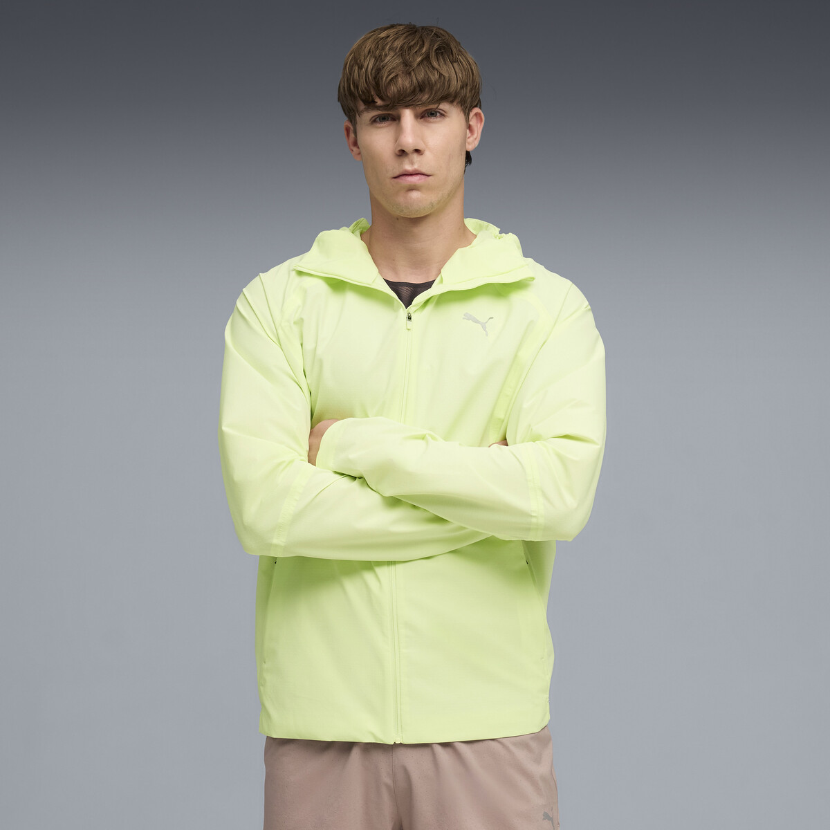 RUN rainCELL Jacket Men in Apple Spritz by PUMA, Large