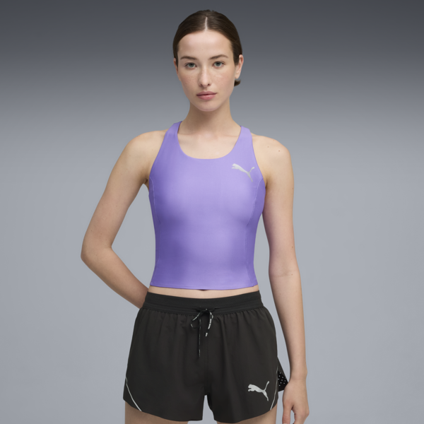 RACEDAY Ultraform Running Crop Top Women, Dark Amethyst, large-ZAF