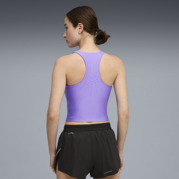 RACEDAY Ultraform Running Crop Top Women, Dark Amethyst, large-ZAF