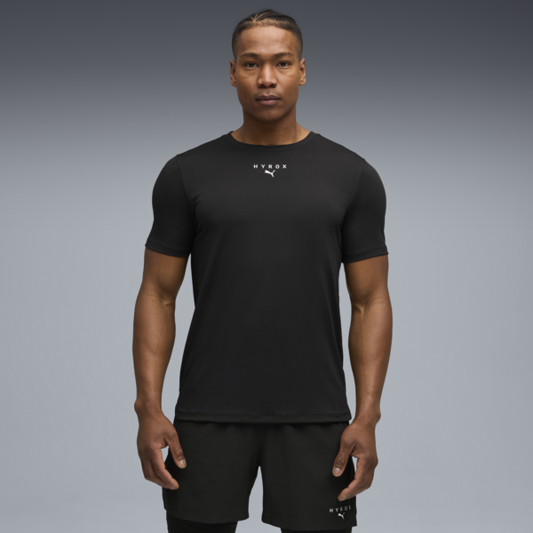 PUMA x HYROX CLOUDSPUN ThermoAdapt Tee Men, PUMA Black, large-ZAF