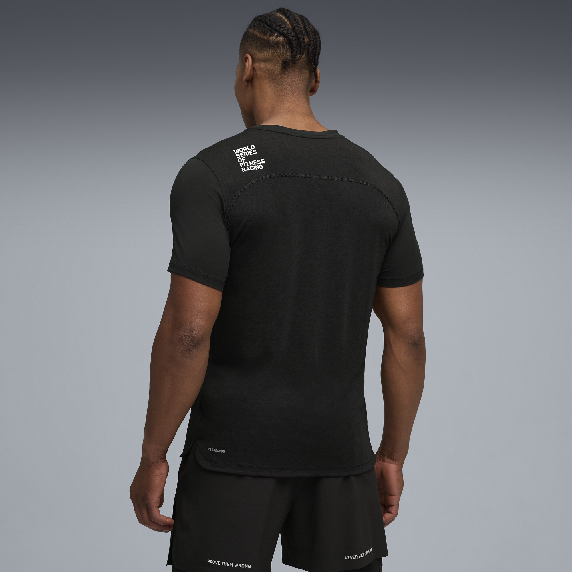 PUMA x HYROX CLOUDSPUN ThermoAdapt T-shirt voor Heren, Zwart, Maat XS thumbnail 5