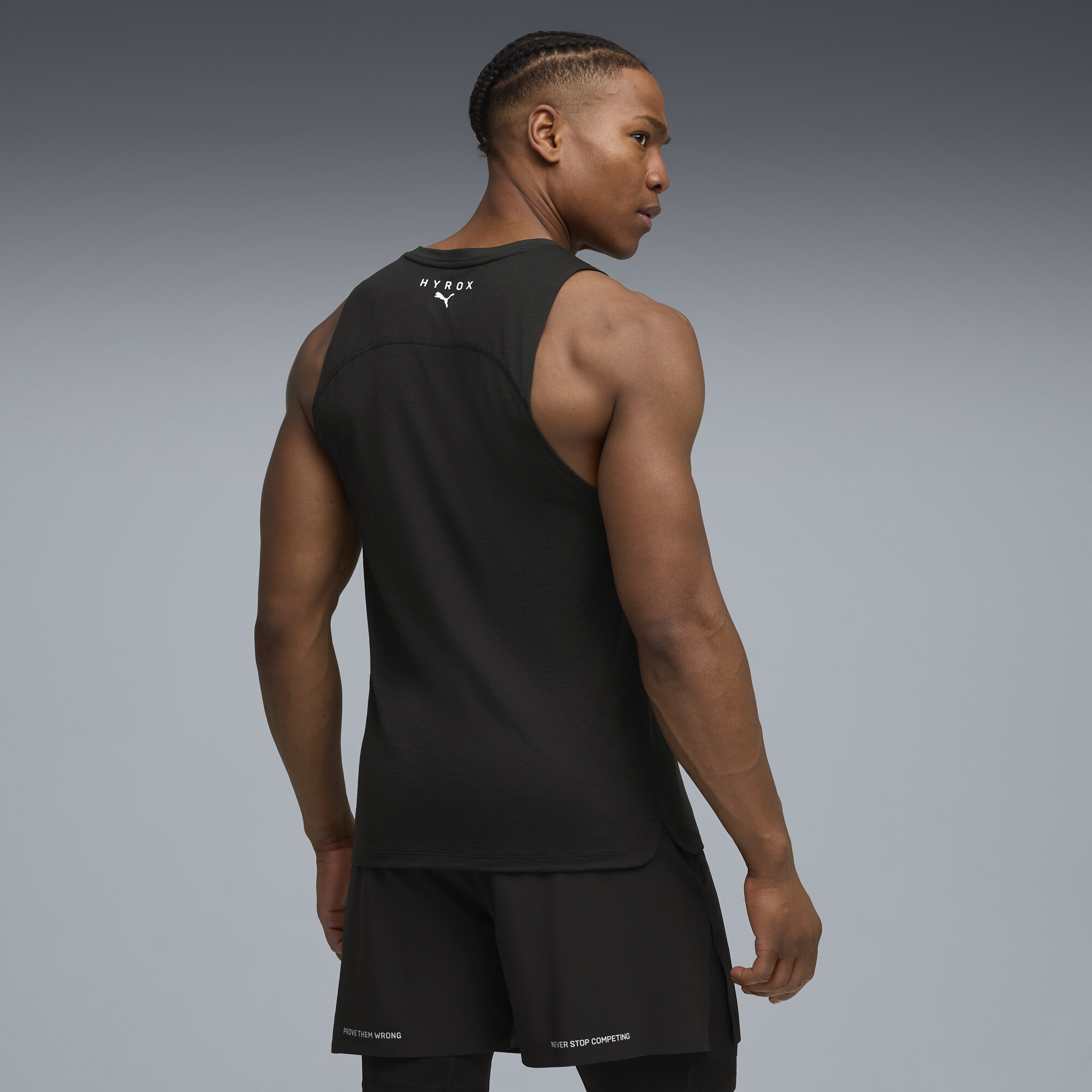 PUMA x HYROX CLOUDSPUN ThermoAdapt tanktop voor Heren, Zwart, Maat 4XL thumbnail 5