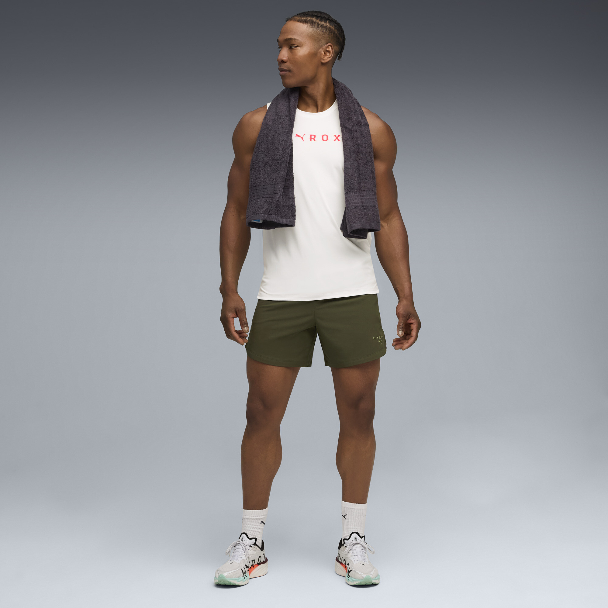 PUMA x HYROX CLOUDSPUN ThermoAdapt tanktop voor Heren, Wit, Maat L thumbnail 4