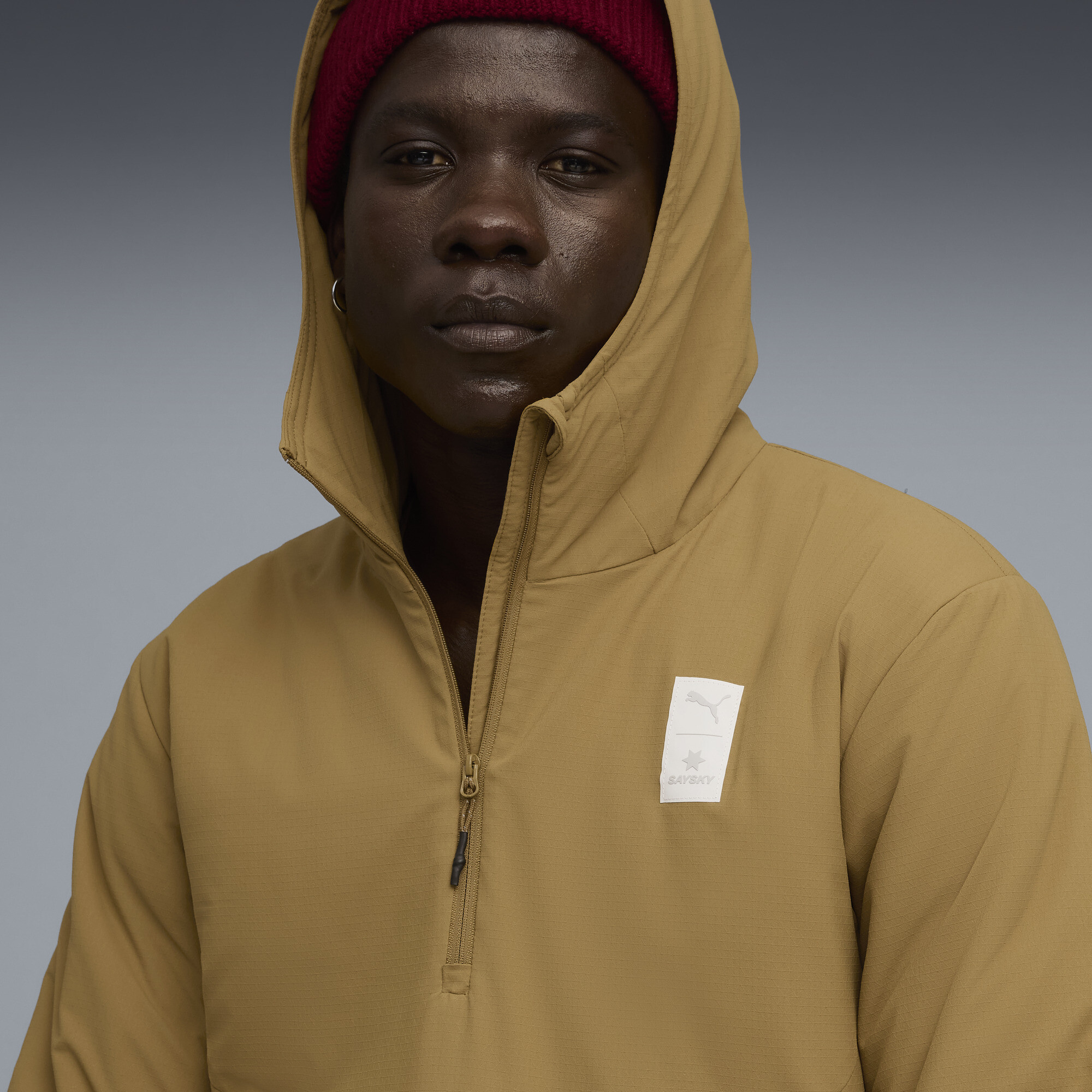 PUMA x SAYSKY uniseks anorak, Maat S thumbnail 5