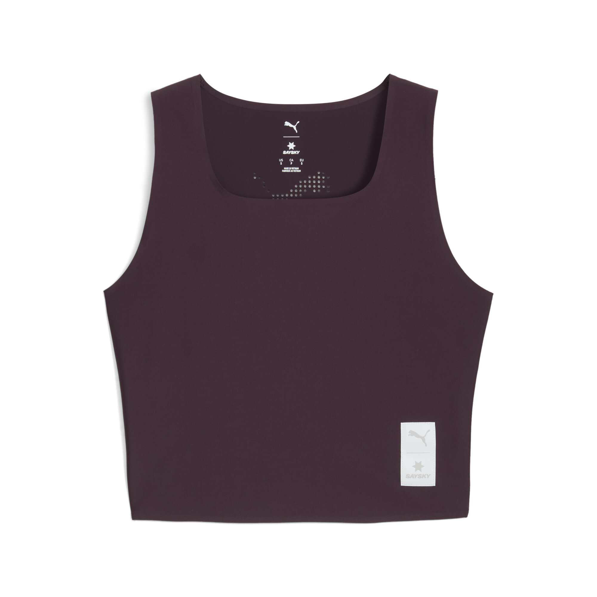 PUMA x SAYSKY hardloopcroptop voor Dames, Maat XS thumbnail 3