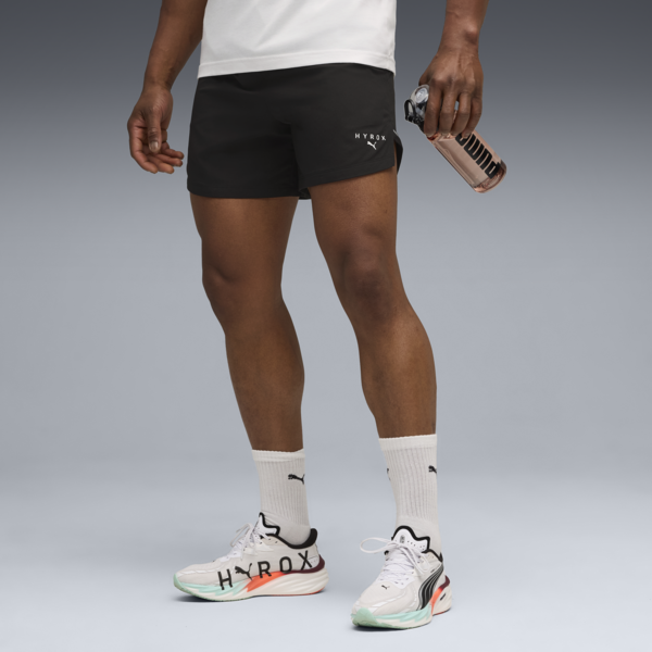 PUMA x HYROX ULTRAWEAVE 6" Shorts Men, PUMA Black, large-ZAF