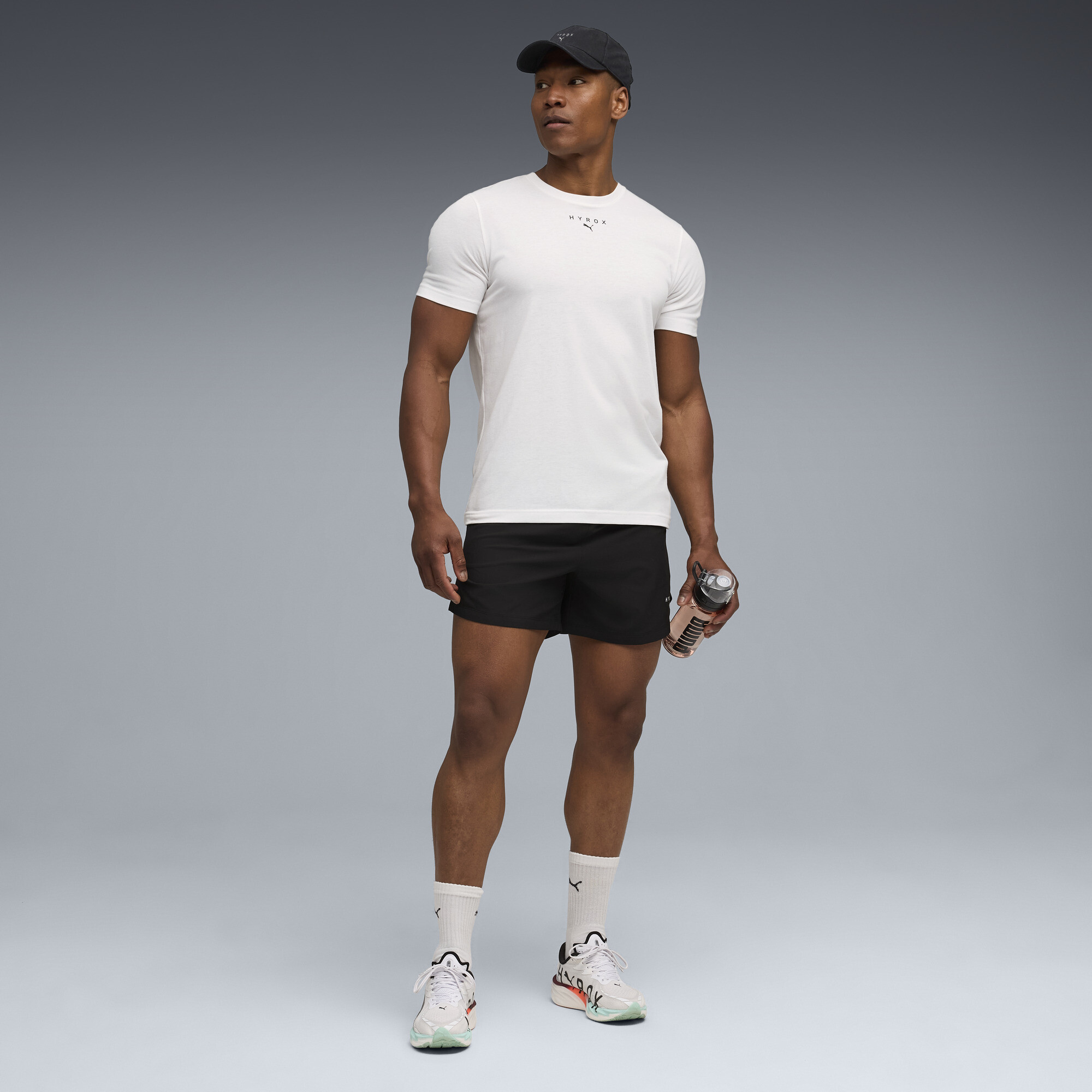 PUMA x HYROX ULTRAWEAVE short voor Heren, Zwart, Maat 4XL thumbnail 6