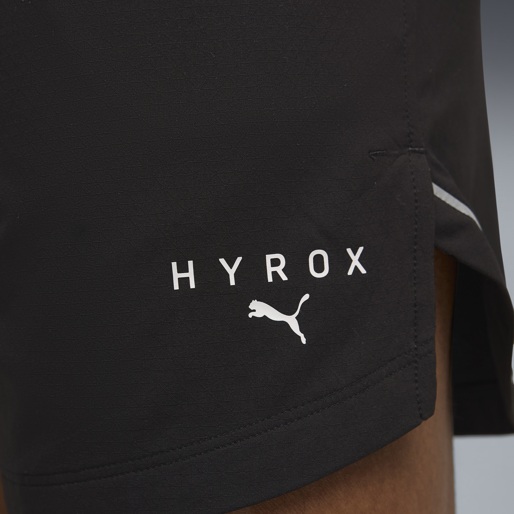 PUMA x HYROX ULTRAWEAVE short voor Heren, Zwart, Maat 4XL thumbnail 4