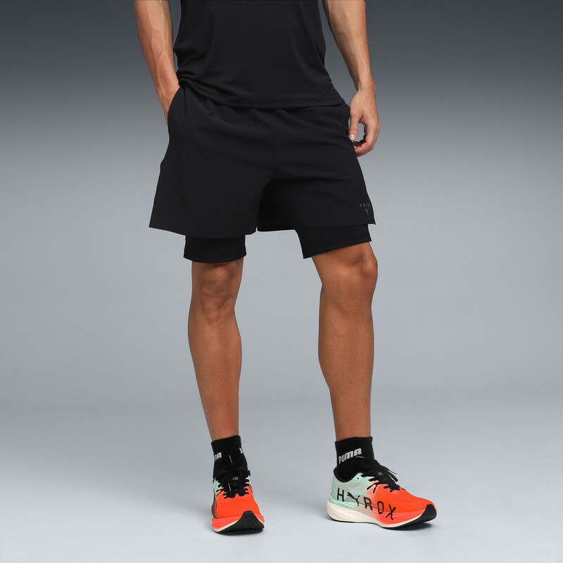 

Men's PUMA X HYROX Men 2-In-1 Performance Woven Shorts
