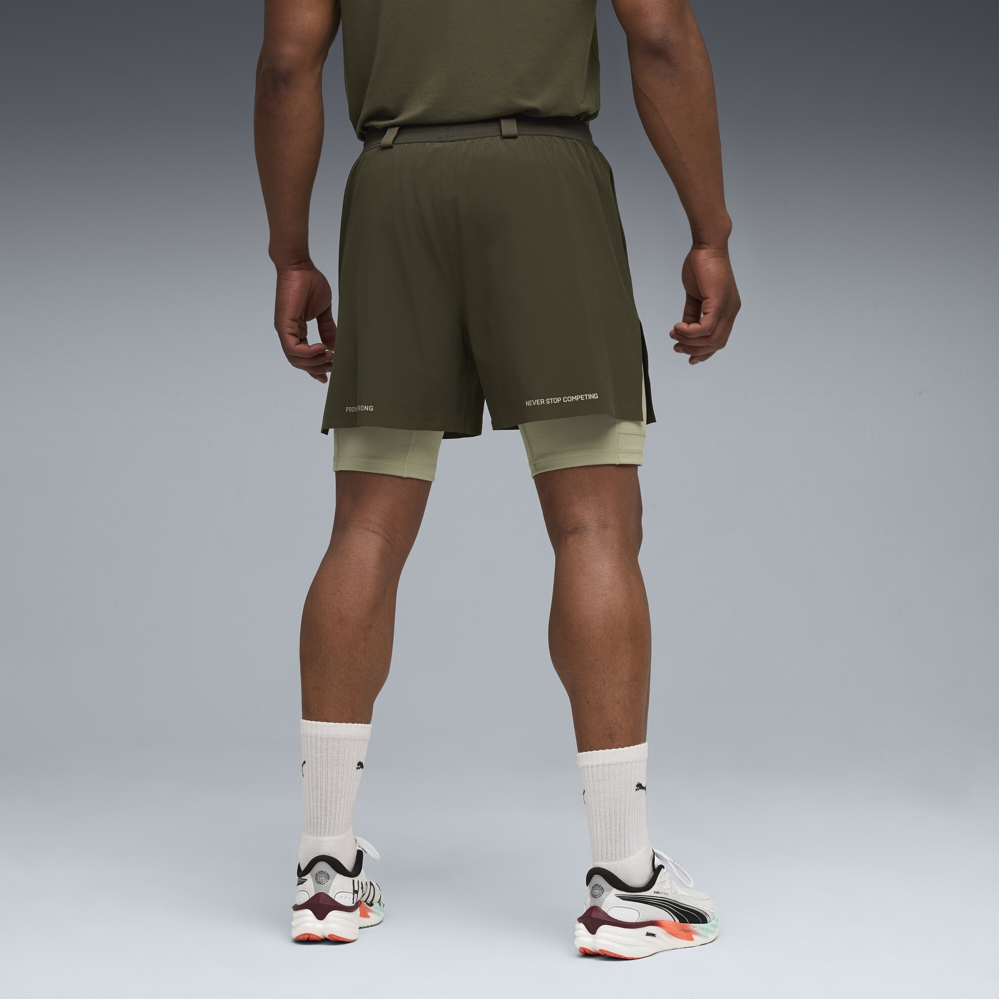 PUMA x HYROX 2-in-1-trainingsshort voor Heren, Maat L thumbnail 3