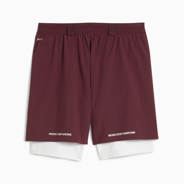 PUMA x HYROX 2in1 Training Shorts Men, Ruby Shimmer, large-ZAF