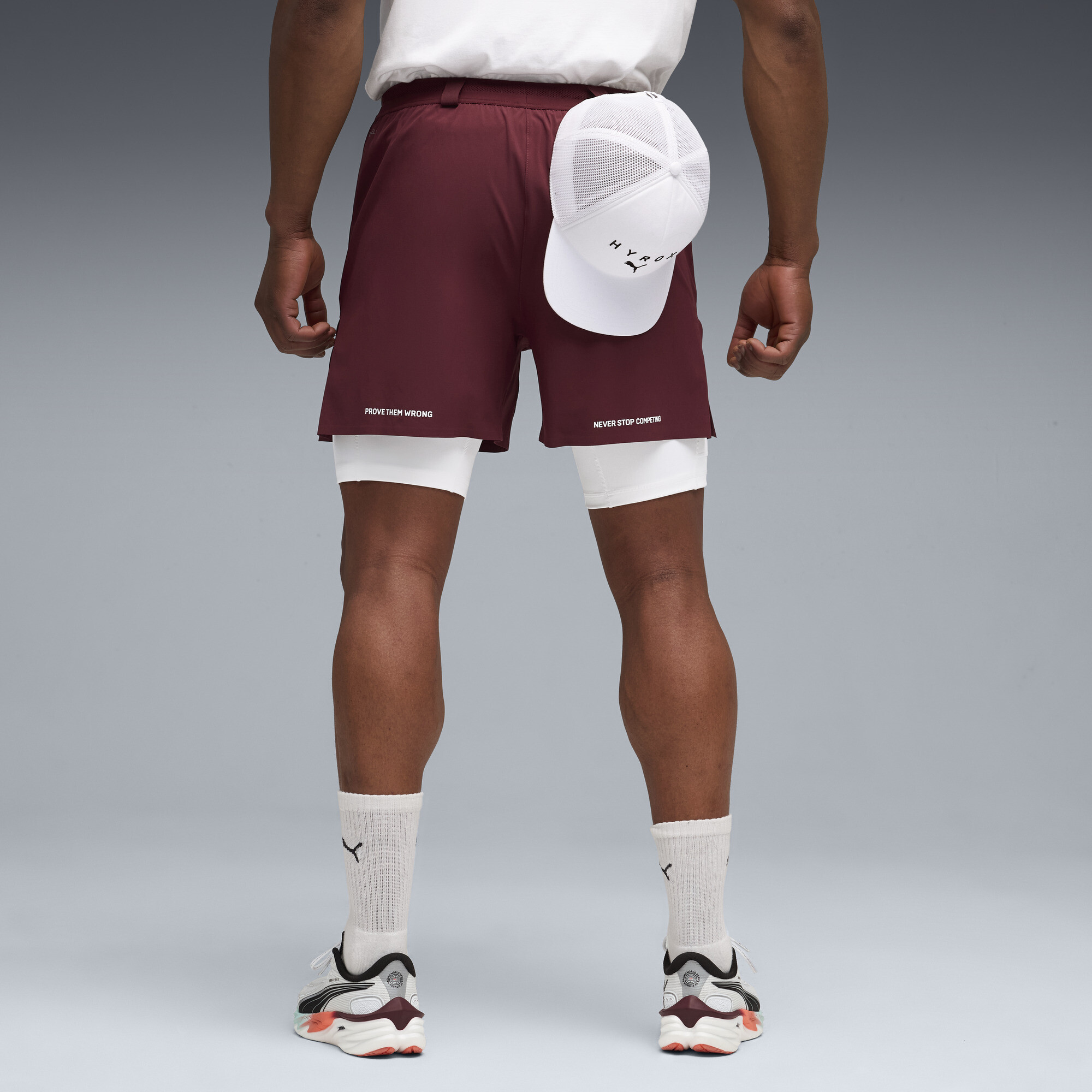 PUMA x HYROX 2-in-1-trainingsshort voor Heren, Maat L thumbnail 3