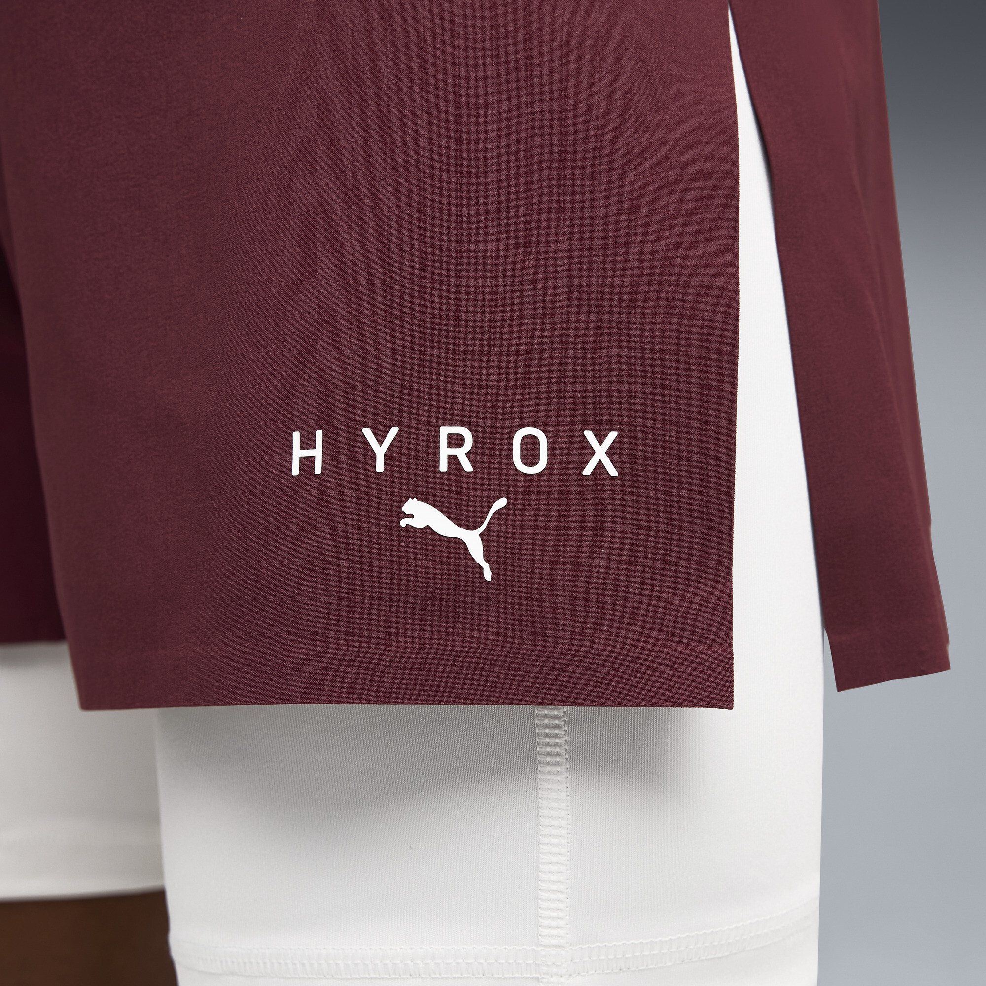 PUMA x HYROX 2-in-1-trainingsshort voor Heren, Maat L thumbnail 2