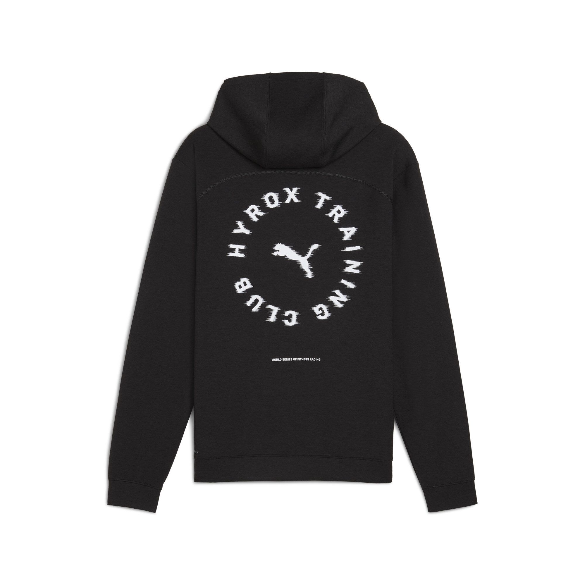 PUMA x HYROX CLOUDSPUN hoodie voor Heren, Zwart, Maat XL thumbnail 2