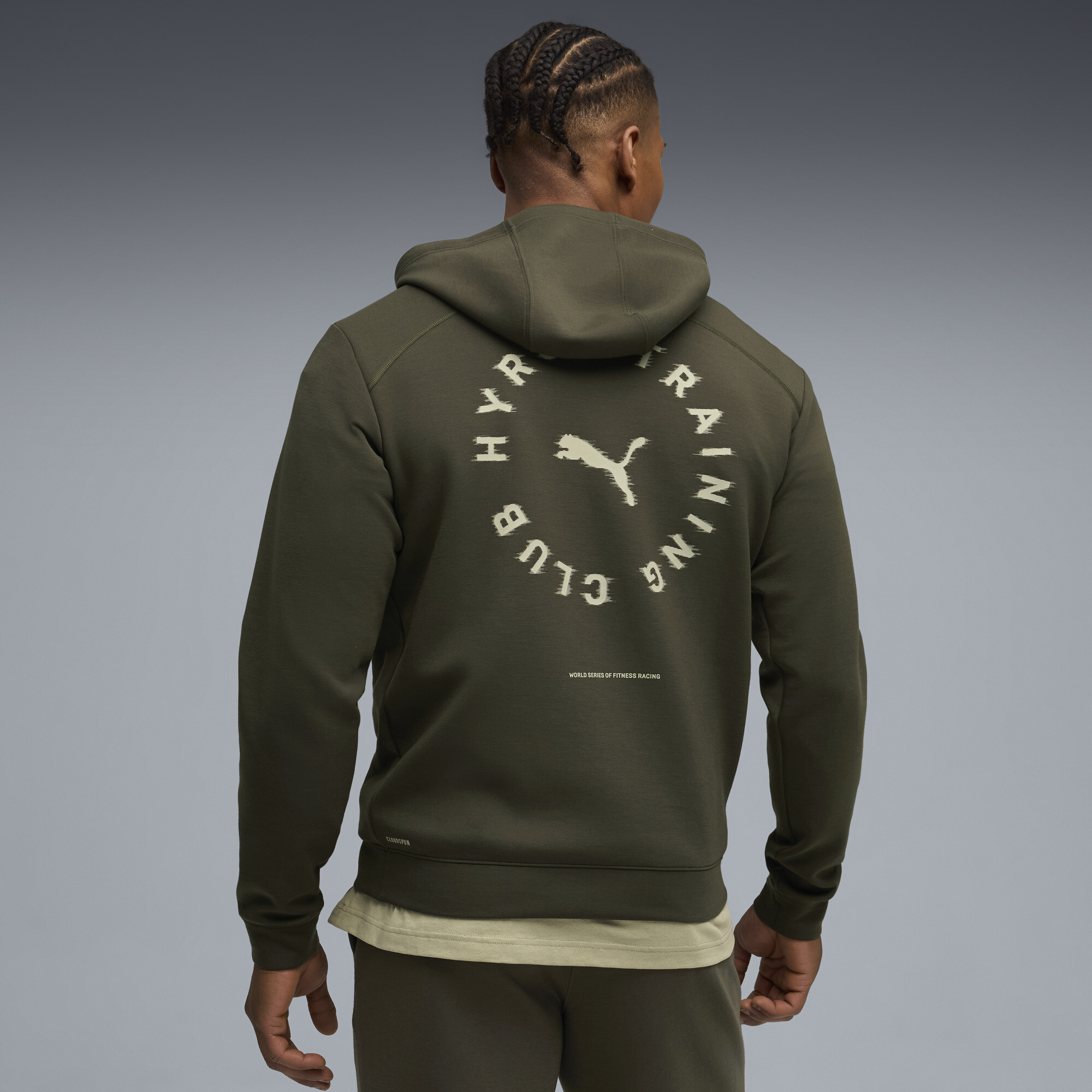 PUMA x HYROX CLOUDSPUN hoodie voor Heren, Maat M thumbnail 5