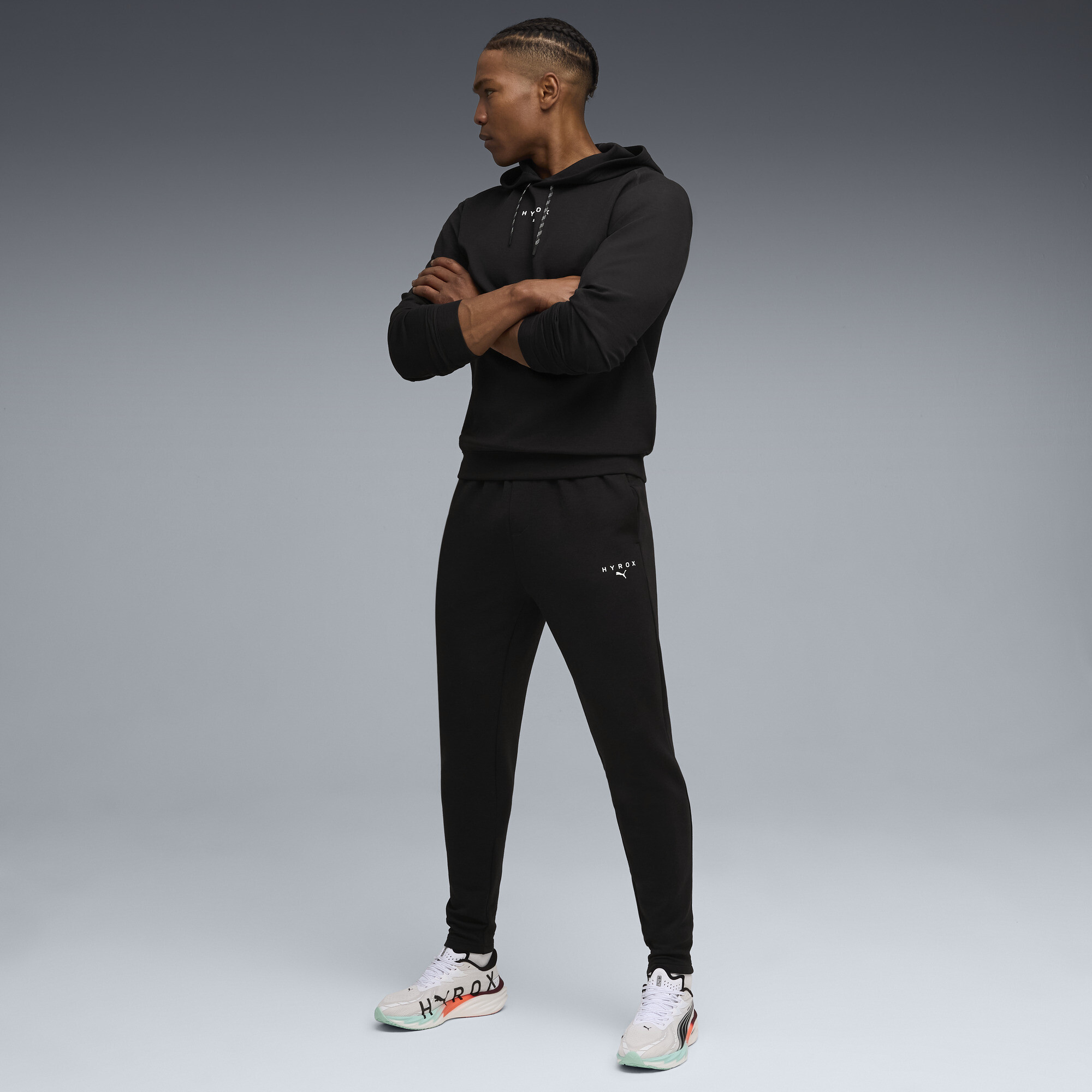 PUMA x HYROX CLOUDSPUN Elevated broek voor Heren, Zwart, Maat L thumbnail 4