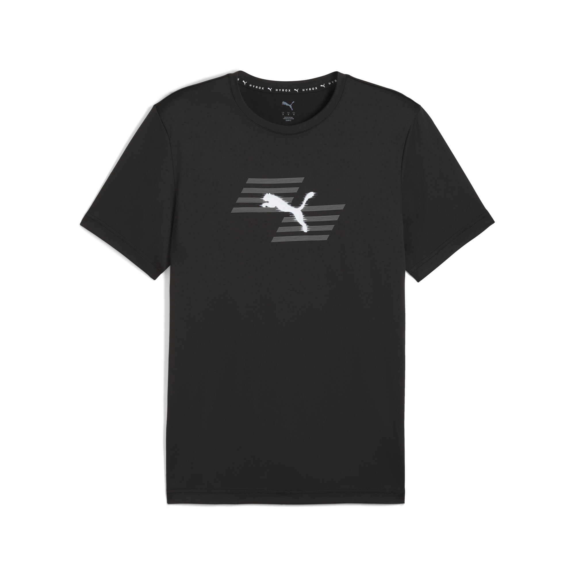 PUMA x HYROX T-shirt met print voor Heren, Zwart, Maat 4XL thumbnail 3