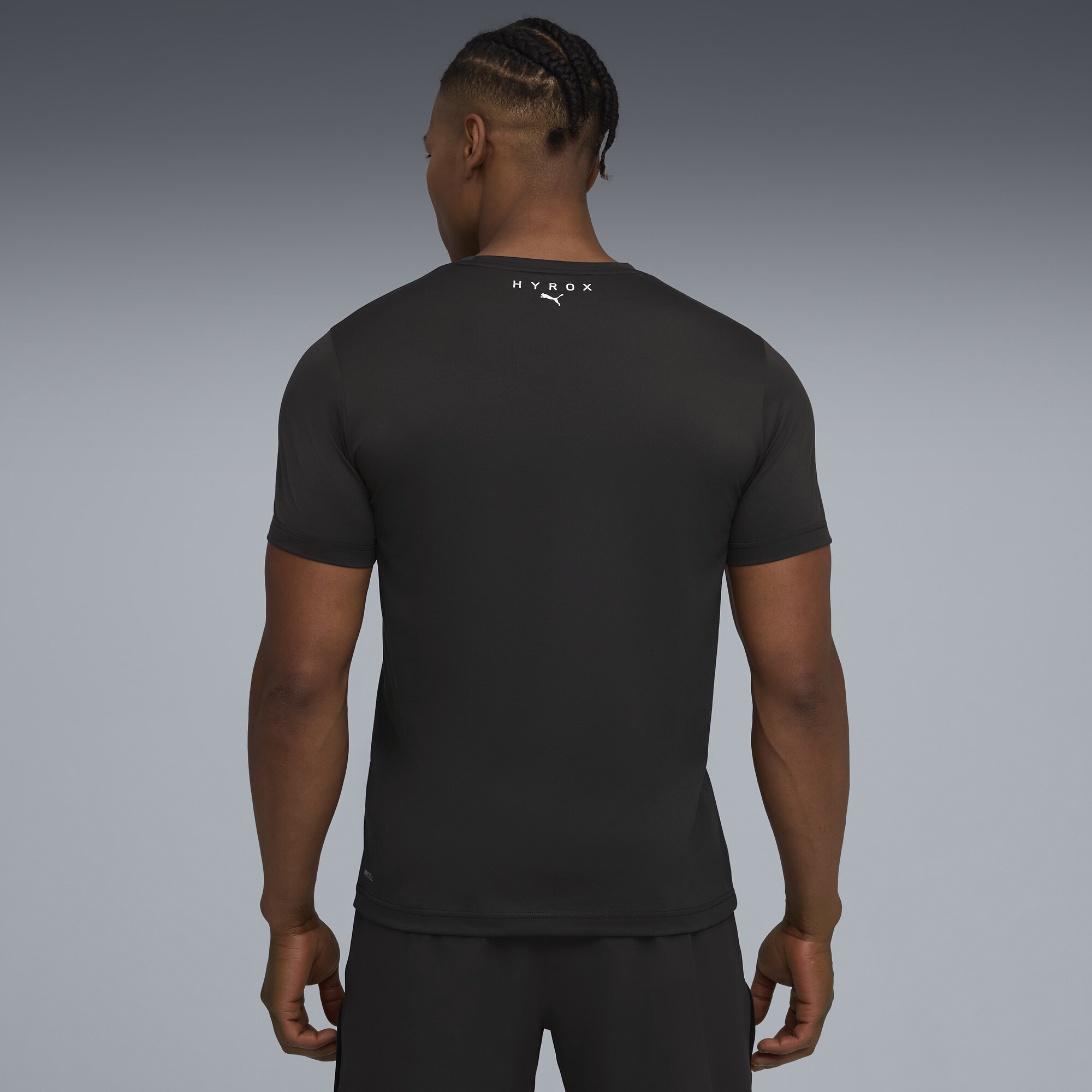 PUMA x HYROX T-shirt met print voor Heren, Zwart, Maat 4XL thumbnail 5