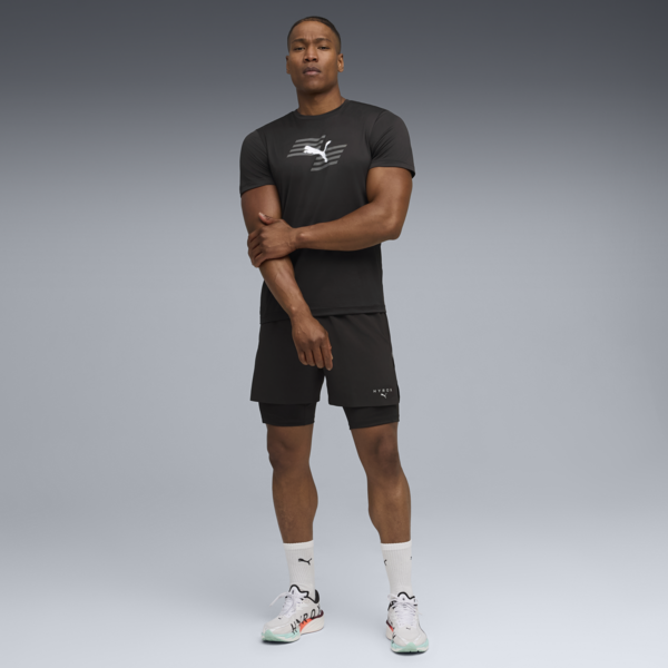 PUMA x HYROX Graphic Tee Men, PUMA Black, large-ZAF