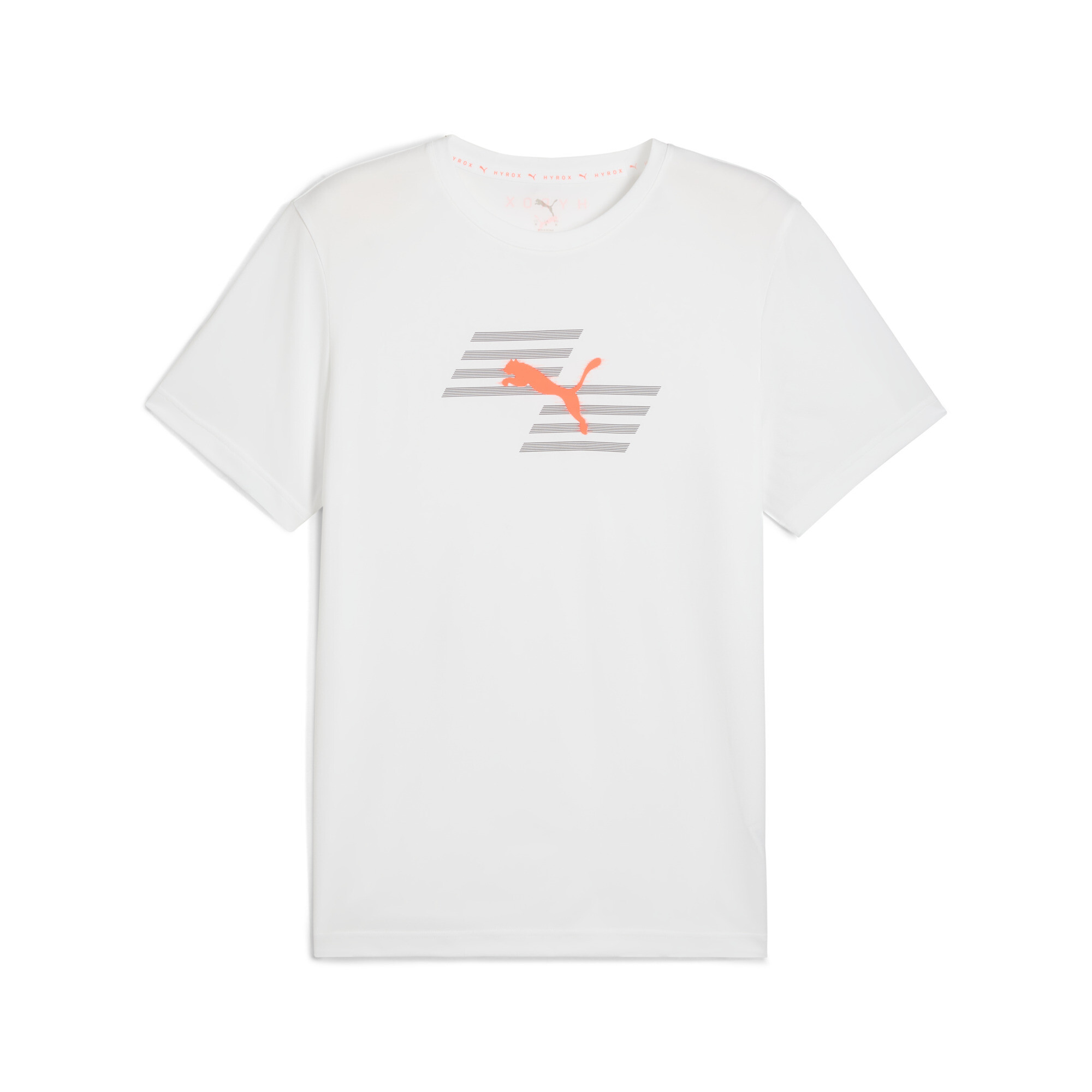 PUMA x HYROX T-shirt met print voor Heren, Wit, Maat 4XL thumbnail 3
