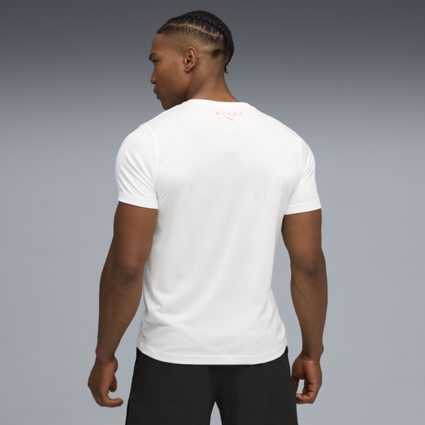 PUMA x HYROX Graphic Tee Men, PUMA White, large-ZAF