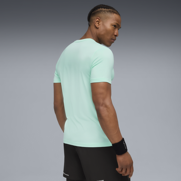 PUMA x HYROX Graphic Tee Men, Mint Melt, large-ZAF