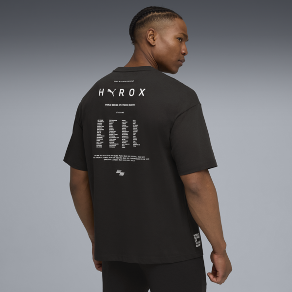 Playera PUMA x HYROX Lifestyle para hombre, PUMA Black, large-MEX
