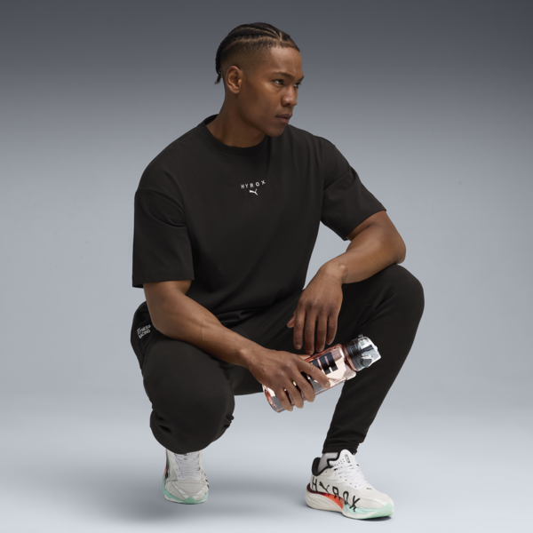 Playera PUMA x HYROX Lifestyle para hombre, PUMA Black, large-MEX