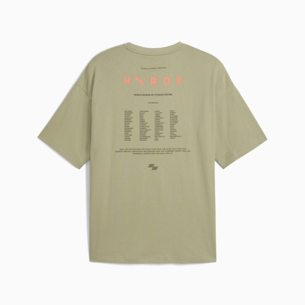 Remera PUMA x HYROX Lifestyle para hombre, Lux Army, large-ARG