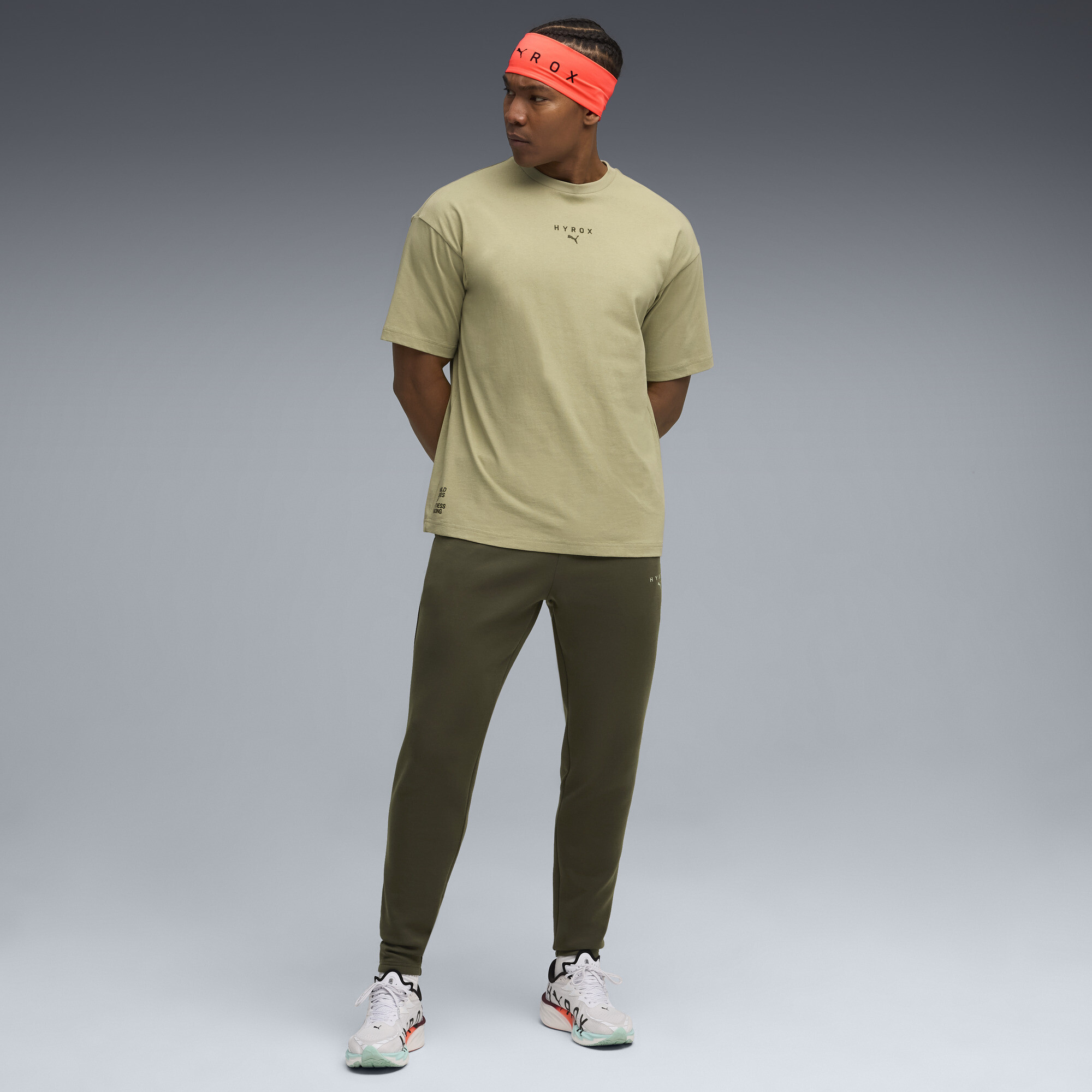 PUMA x HYROX Lifestyle T-shirt voor Heren, Maat L thumbnail 4