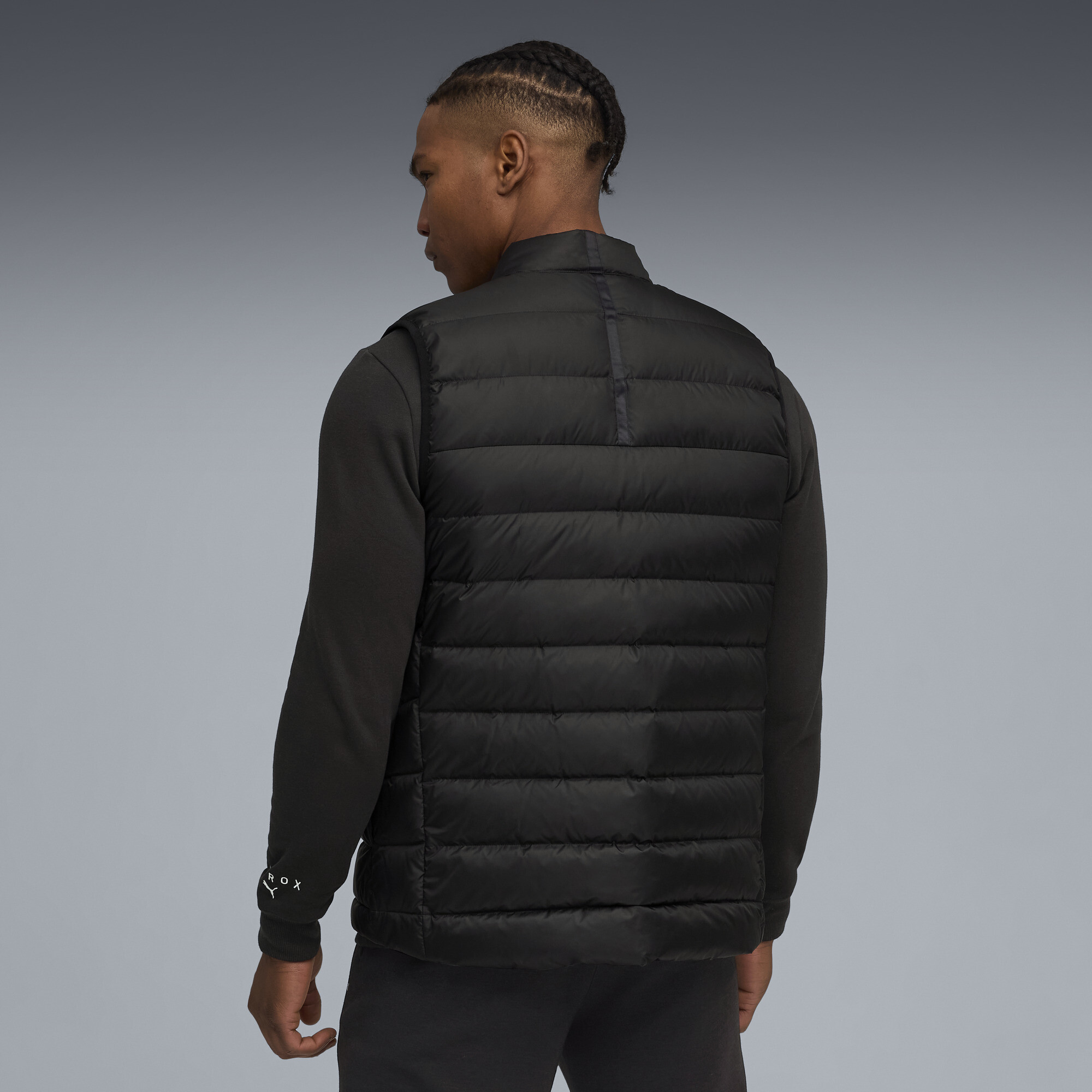 PUMA x HYROX donsbodywarmer voor Heren, Zwart, Maat XXL thumbnail 5