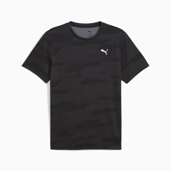 Remera de entrenamiento FLEX Jacquard para hombre, PUMA Black, large-ARG