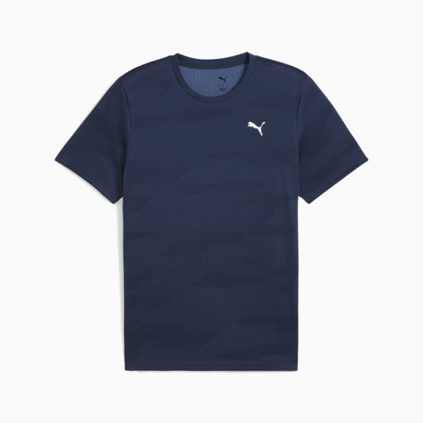 Remera de entrenamiento FLEX Jacquard para hombre, Club Navy, large-ARG