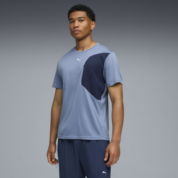 Remera de entrenamiento FLEX Pocket para hombre, Cool Blue, large-ARG