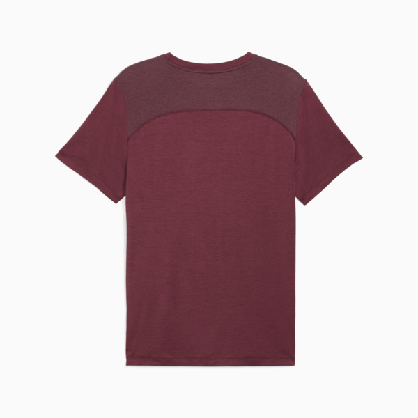 Remera CLOUDSPUN para hombre, Ruby Shimmer Heather, large-ARG