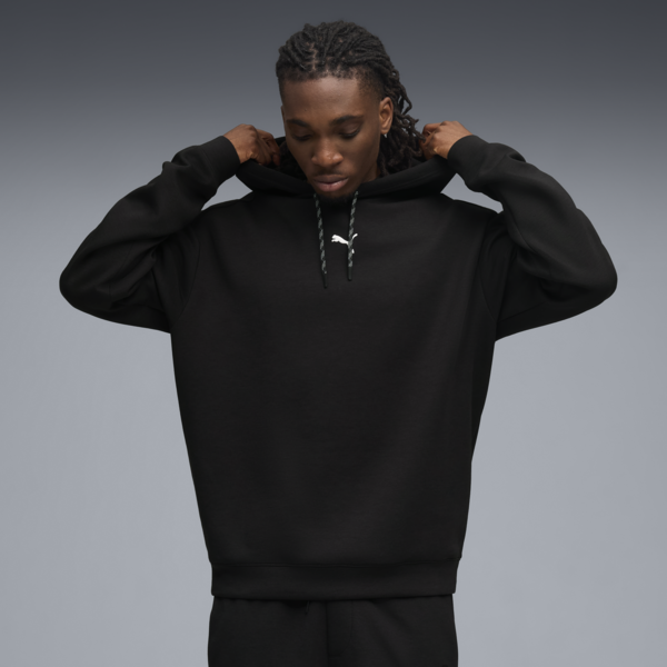 Buzo con capucha CLOUDSPUN para hombre, PUMA Black, large-ARG