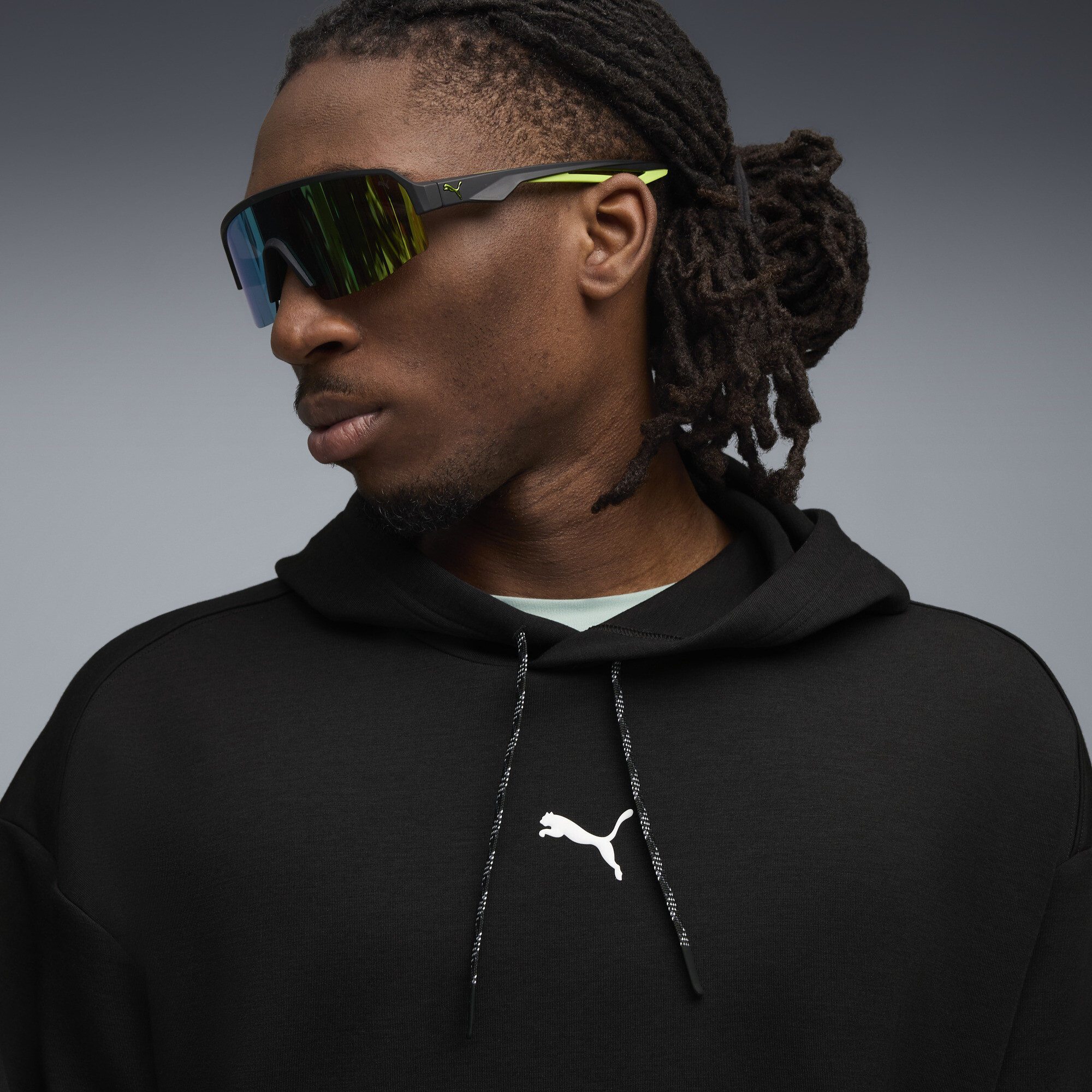 PUMA CLOUDSPUN hoodie voor Heren, Zwart, Maat M thumbnail 5