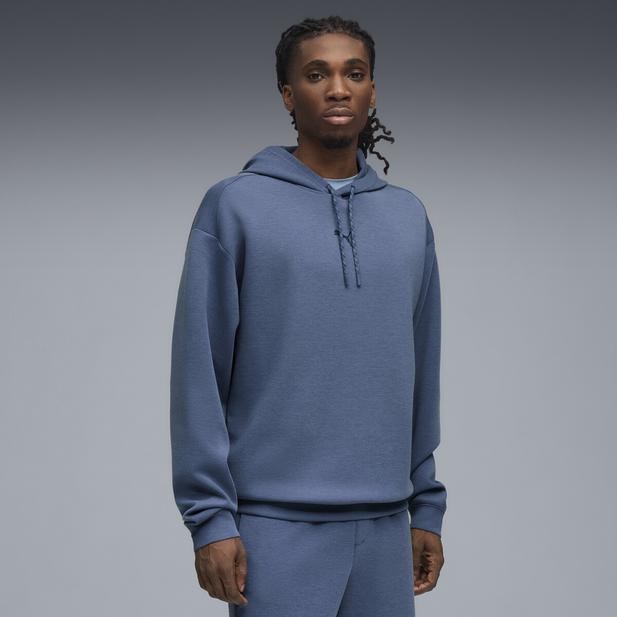 CLOUDSPUN Hoodie Men in Dark Indigo Heather by PUMA, XS