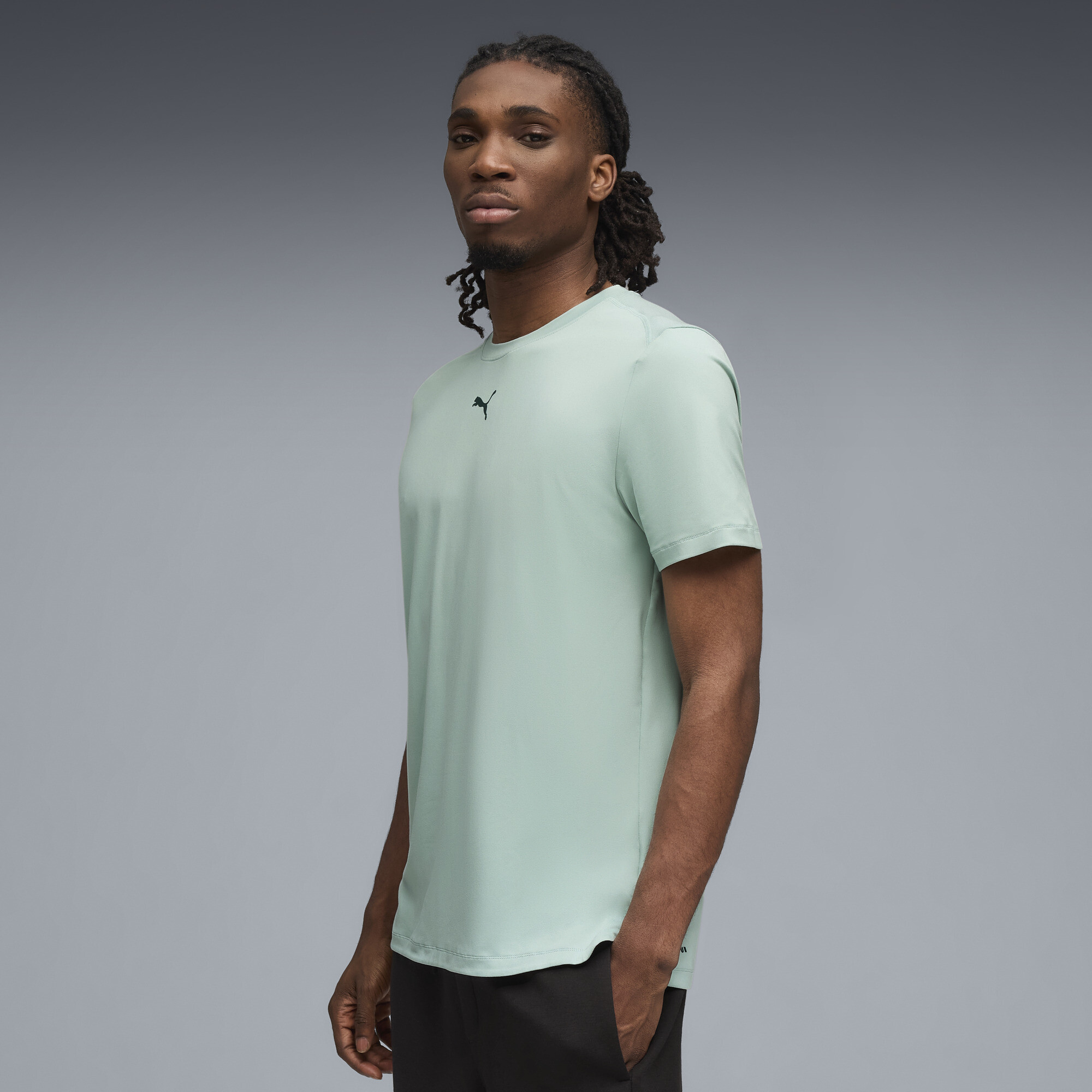 PUMA Cloudspun Ultra Soft Men's Training T-Shirt in Green, Size XXL
