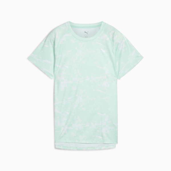 RUN VELOCITY Tee Women, Mint Melt, large-MEX